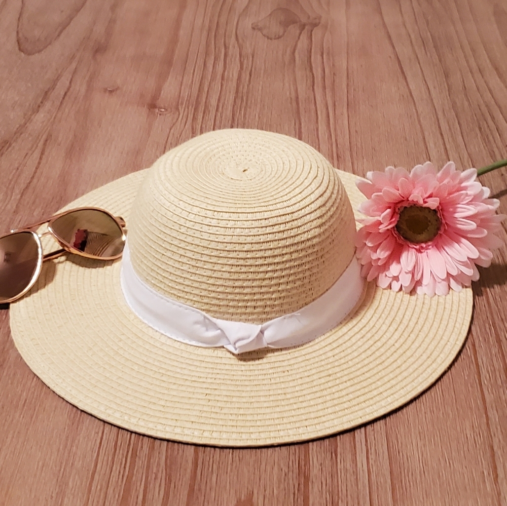 Infant Sunhat 0-6 months large brim